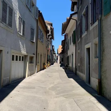 Studio Dans Le Vieux Bourg De St Prex Saint-Prex Exterior photo